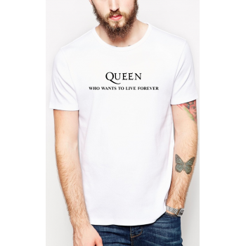 Marškinėliai Queen. Who wants to live forever Marškinėliai Queen. Who wants to live forever